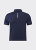 L&auml;ssiges, mittelelastisches Poloshirt mit Revers und Kn&ouml;pfen