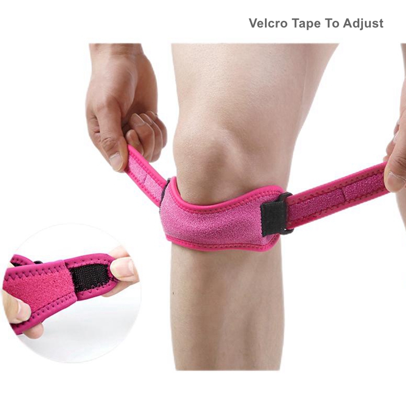 Kniebraces voor kniepijn, Patella kniesteunband, verstelbare patellapeesstabilisatorband voor springersknie, tendinitis, basketbal, hardlopen, wandelen,