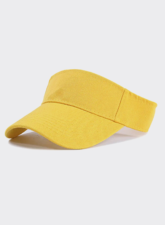 Cappello sportivo con visiera parasole per esterni